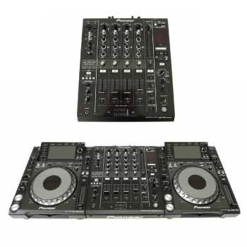 PIONEER（パイオニア） DJ CDJ-2000NXS CDJ DJM-900NXS nexus CDJ マルチプレイヤー ミキサー セット 中古品 画像