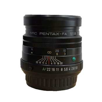 PENTAX ペンタックス SMC PENTAX-FA 1:1.8 77mm Limited カメラ レンズ　画像